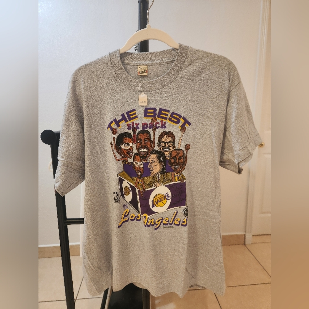 Vintage 1986 Lakers The Best Six Pack